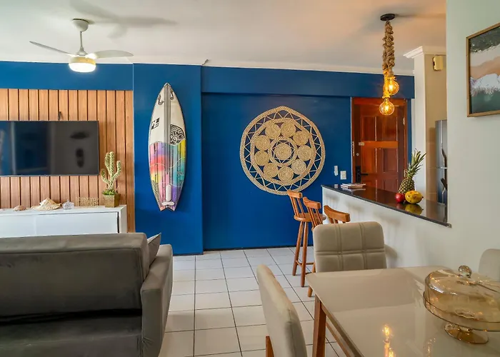 Apartamento Casa Praiana - 200M Do Mar, Com Vista