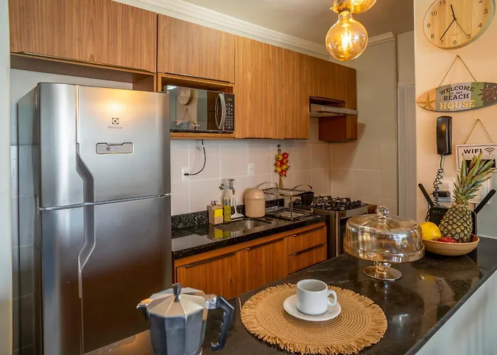 Apartamento Casa Praiana - 200M Do Mar, Com Vista