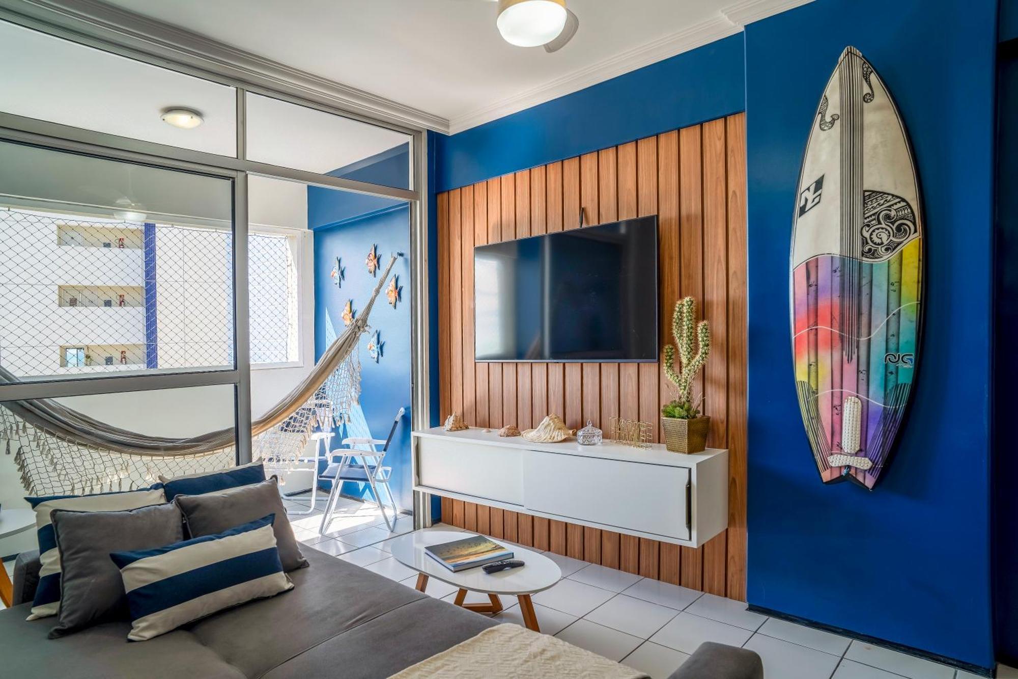 Casa Praiana - 200m Do Mar, Com Vista 福塔莱萨