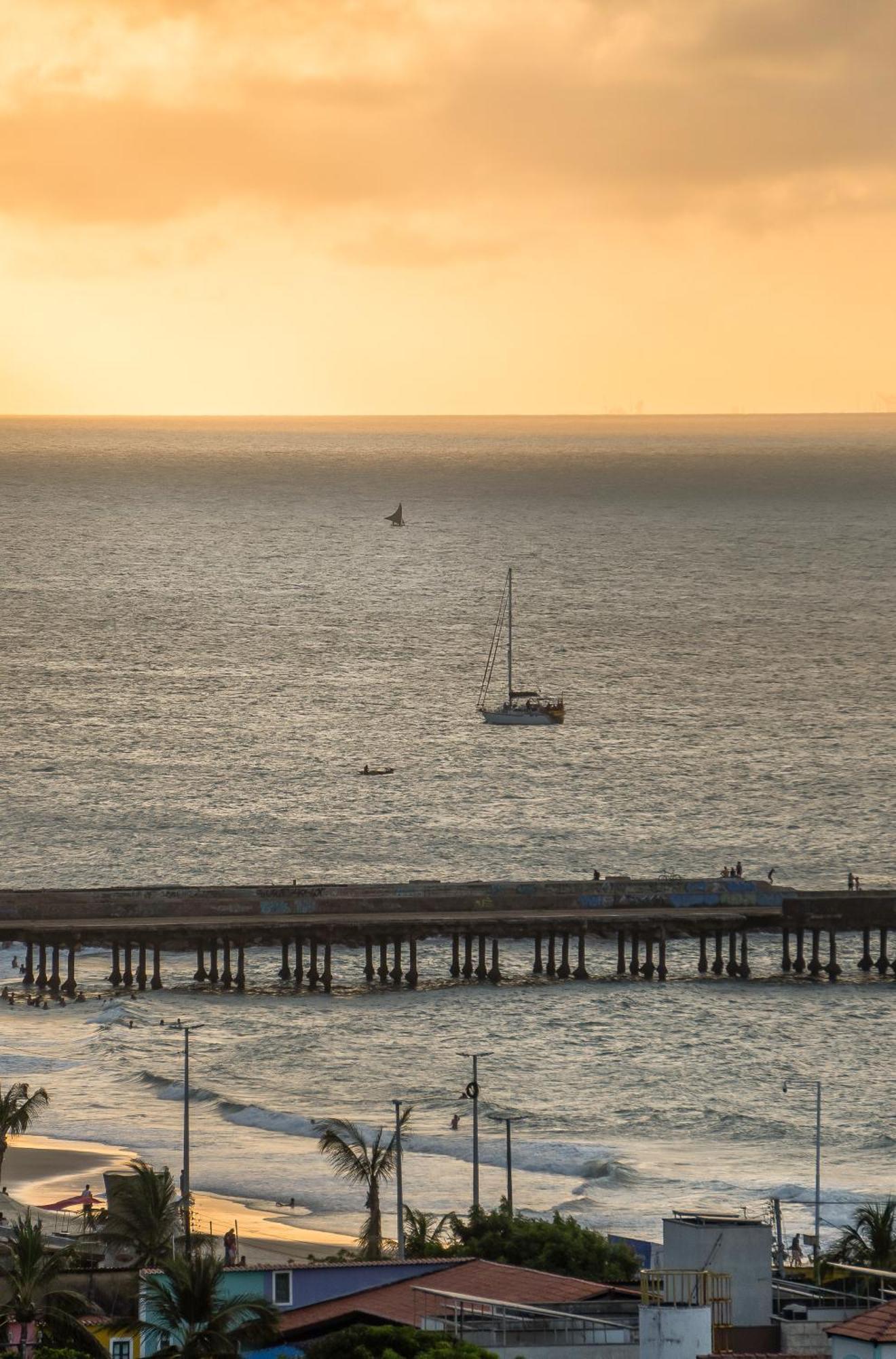 Casa Praiana - 200m Do Mar, Com Vista 公寓 福塔莱萨